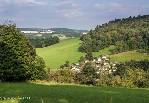 Landschaft bei Aue