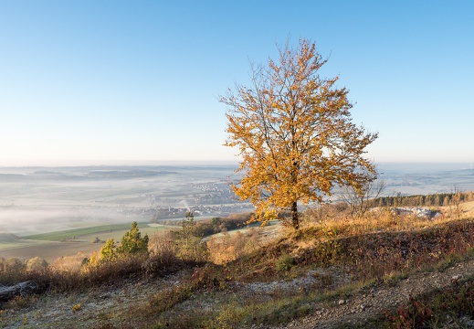 Herbst am Hesselberg, Franken